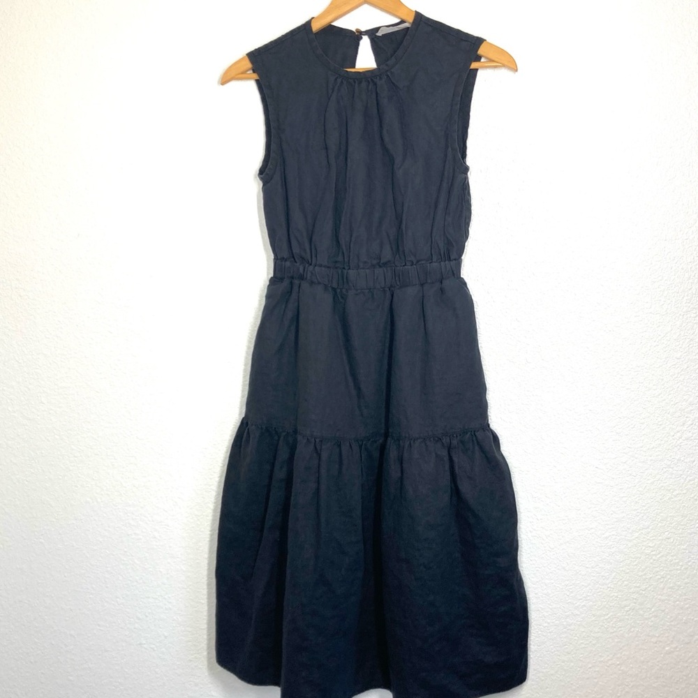 Everlane Black Midi Dress - Picture 4 of 15